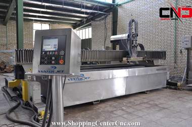 سی ان سی واترجت سه محور waterjet accu stream as 6050 ساخت امریکا